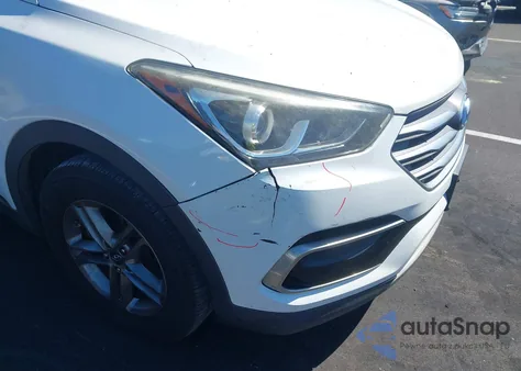 2017 Hyundai Santa Fe Sport 2.4L из США, поврежденный, VIN 5NMZT3LBXHH037887